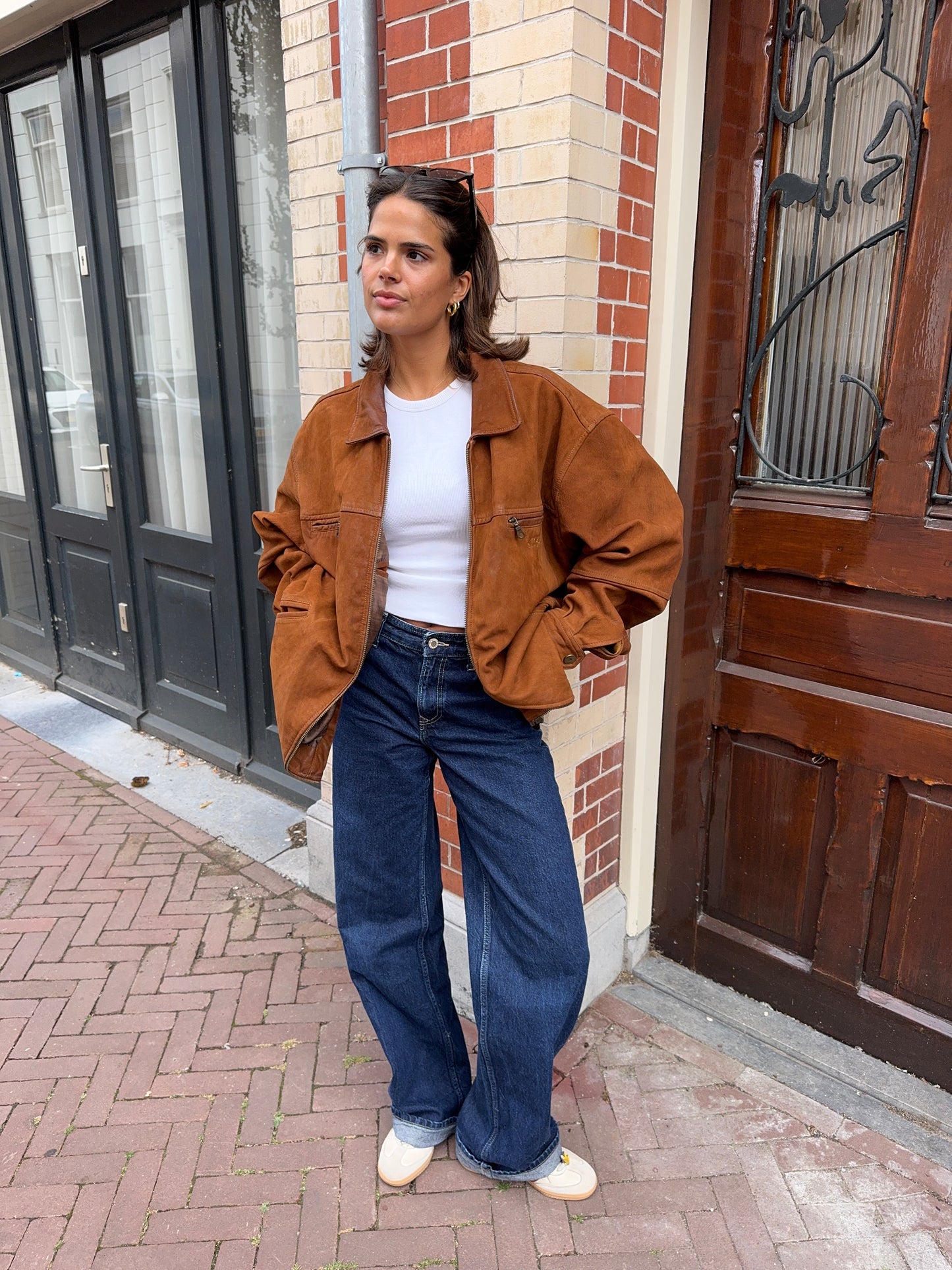 Camel Leather Jacket