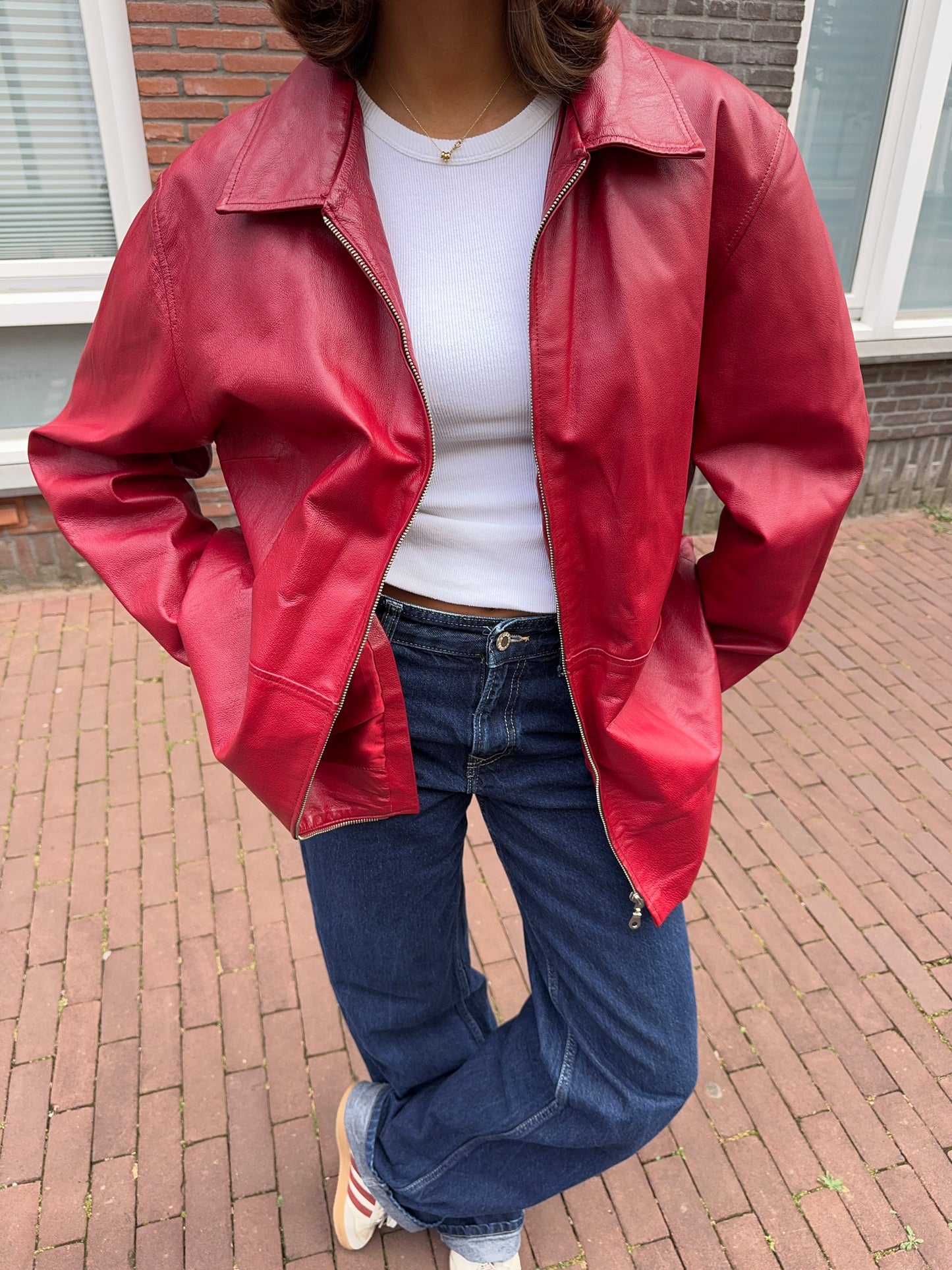Front Line Leather Jacket