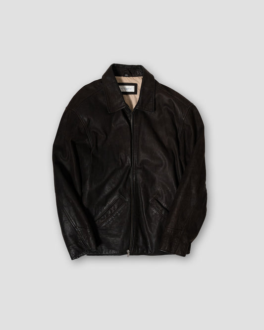 Trapez Leather Jacket