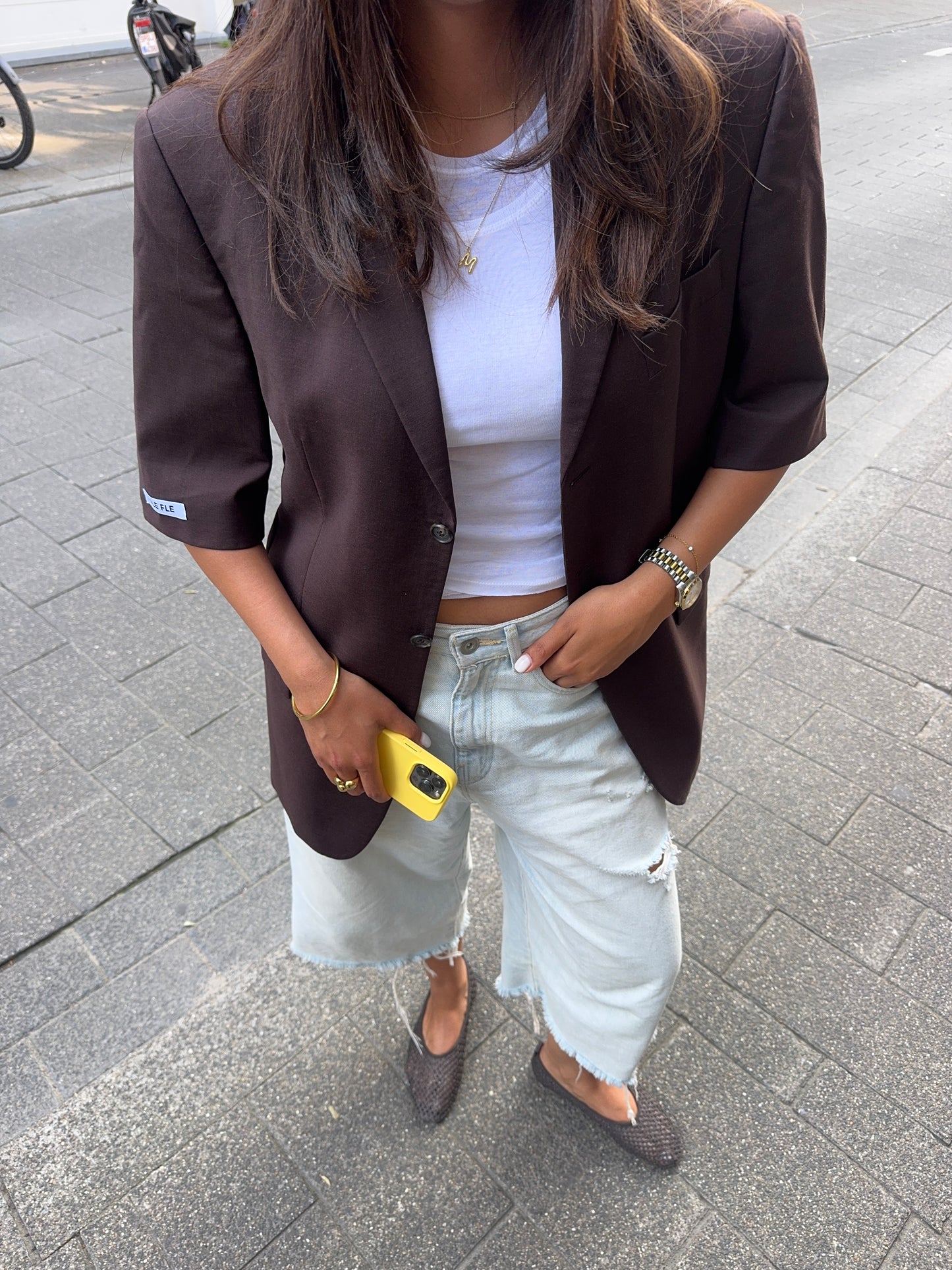 Cropped Blazer