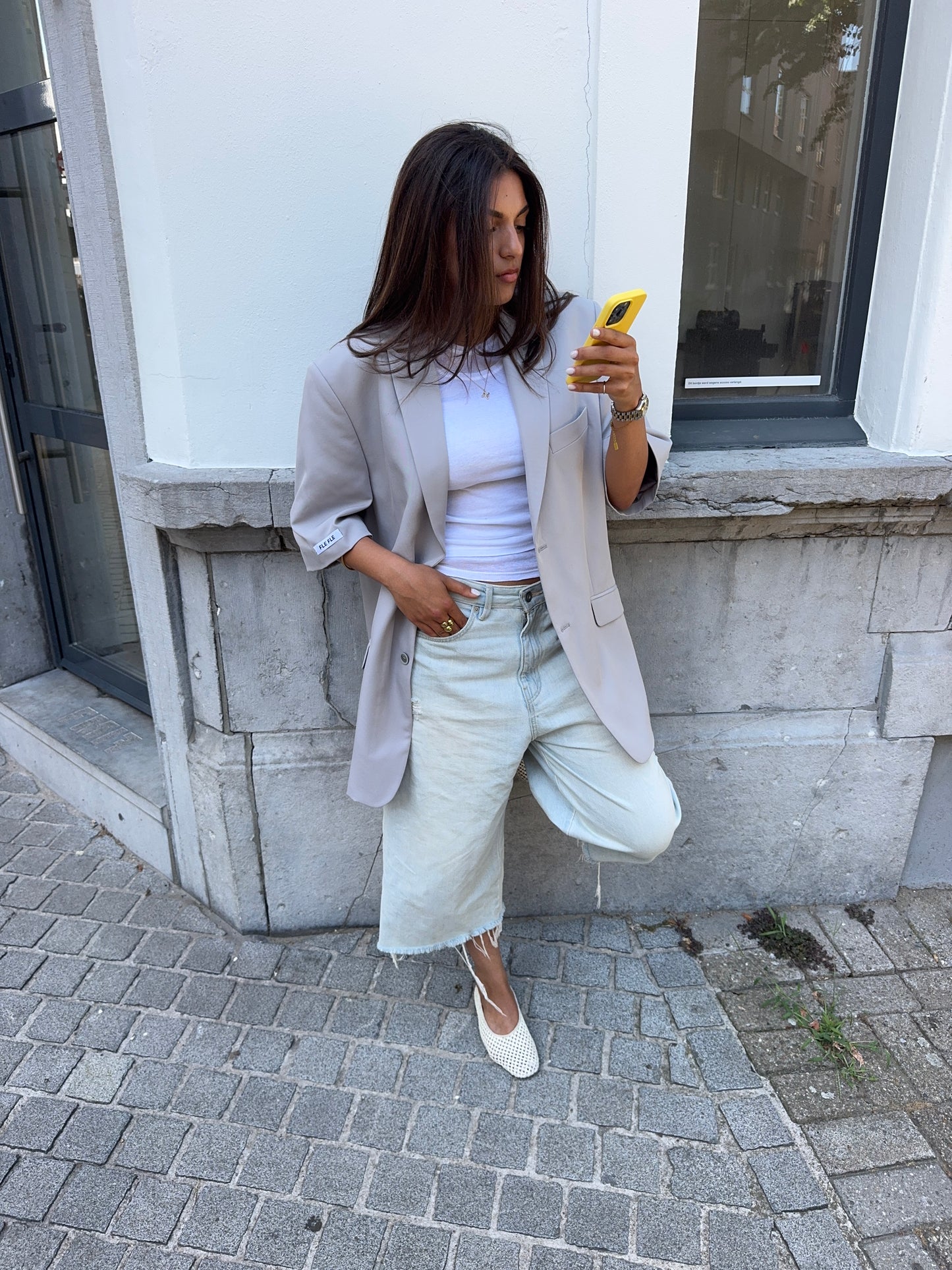 Cropped Blazer