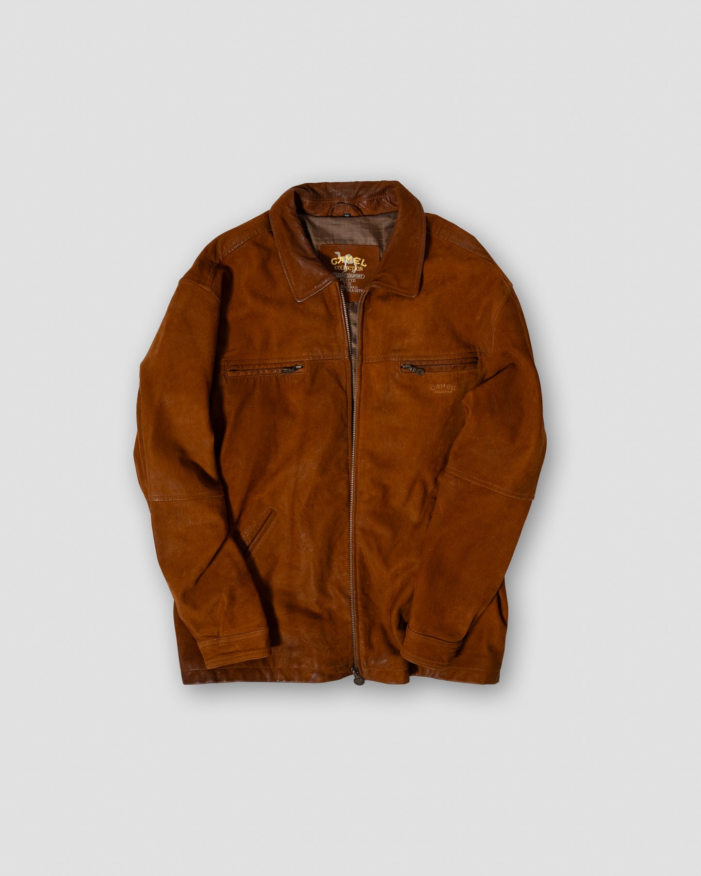 Camel Leather Jacket