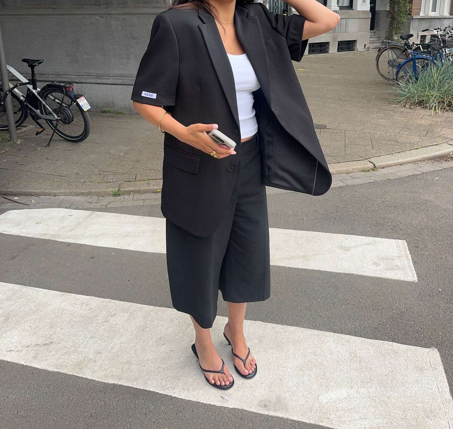 Cropped Blazer