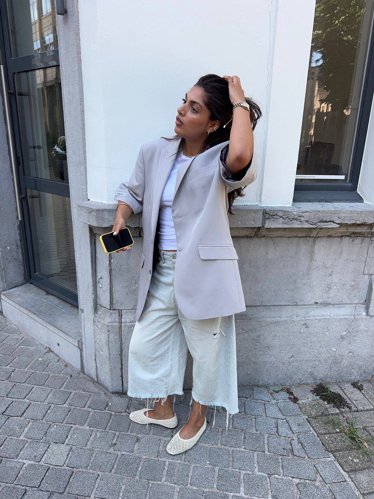 Cropped Blazer